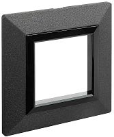 Рамка универсальная DKC Avanti 1-м. металл графит картинка